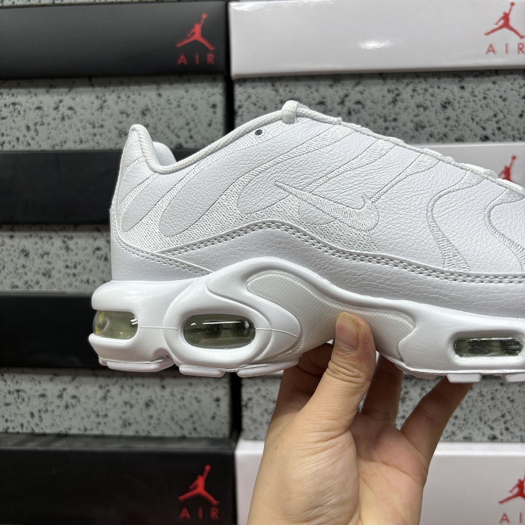 Nike Air Max Plus (Triple White) - Image 6