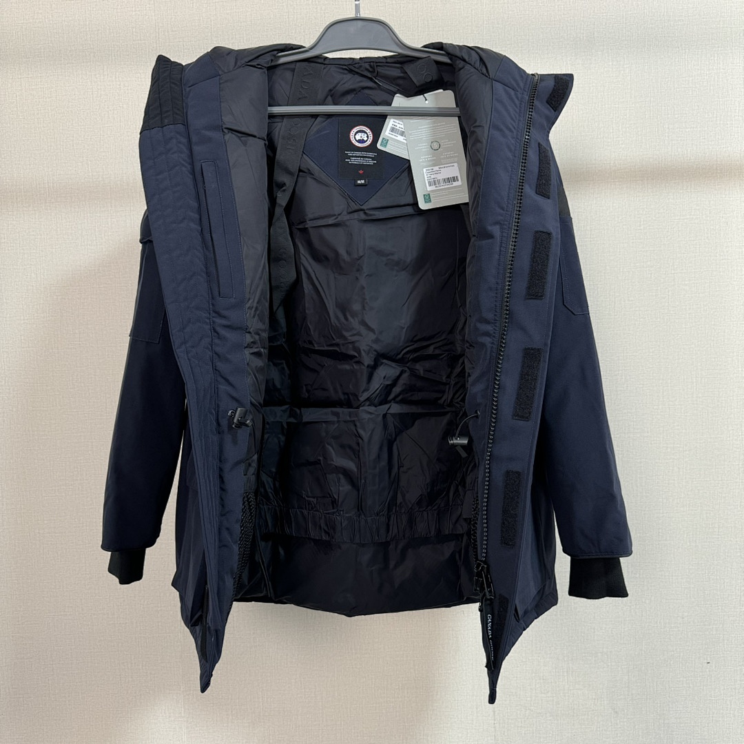 Canada Goose Parka 65 Dark Blue 2 - Image 6
