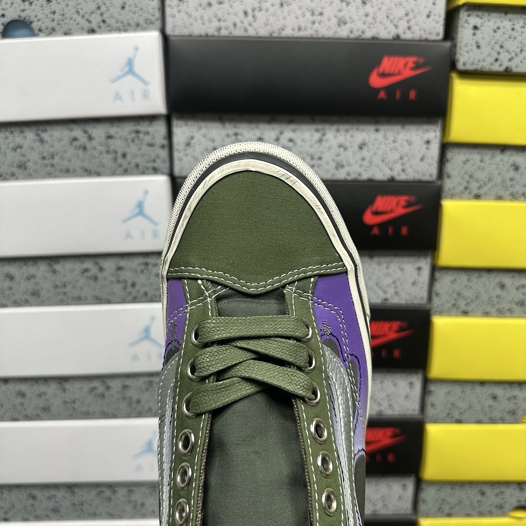 Vans LX Old Skool Archive Flame Green V - Image 3