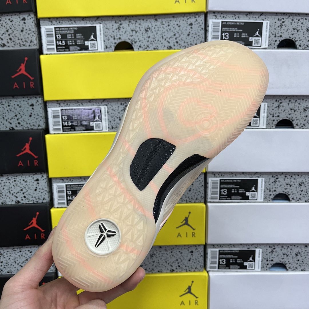 Nike Kobe 8 Protro EYBL Academy PE ZK8 Peach Pink HQ3138 - Image 7