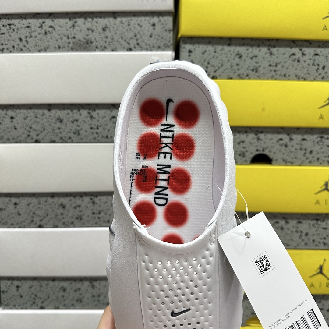 Nike Mind 001 Slide White Speed (Red) - Image 2