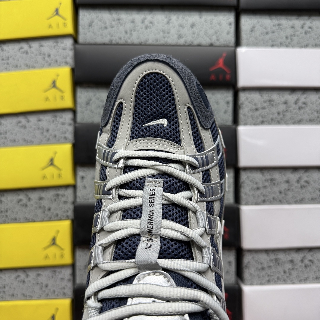 Nike P-6000 Thunder Blue Pale Ivory - Image 8