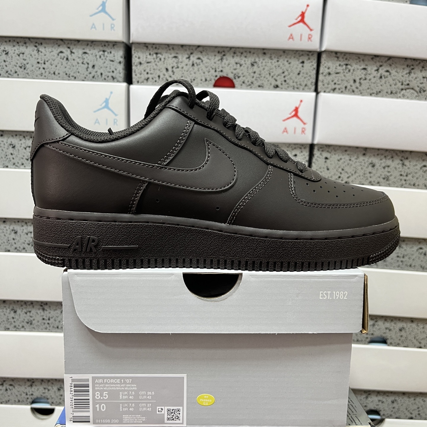 Nike Air Force 1 Low '07 Velvet (Brown) - Image 10