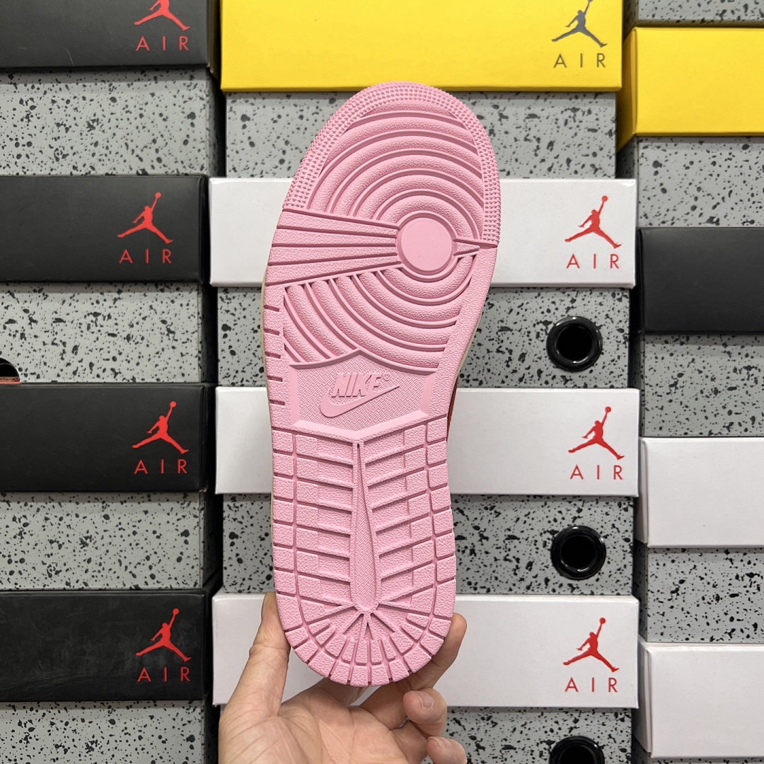 Nike Jordan 1 Retro Low OG SP Travis Scott Shy (Pink) - Image 3