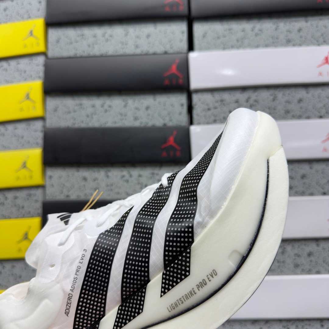 Adidas Adizero Adios Pro Evo 3 (White Black) - Image 6