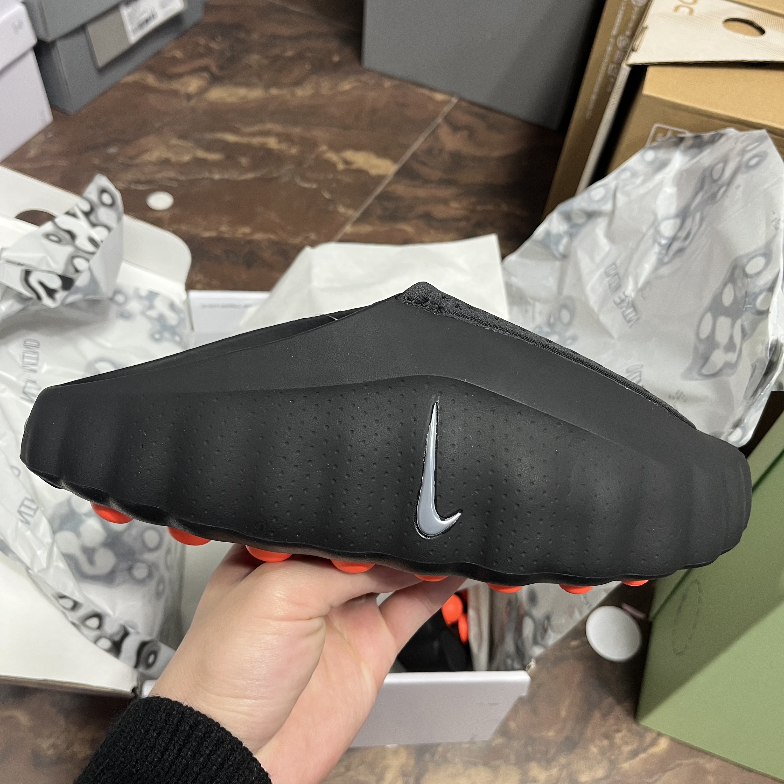 Nike Mind 001 Slide Black Chrome - Image 10