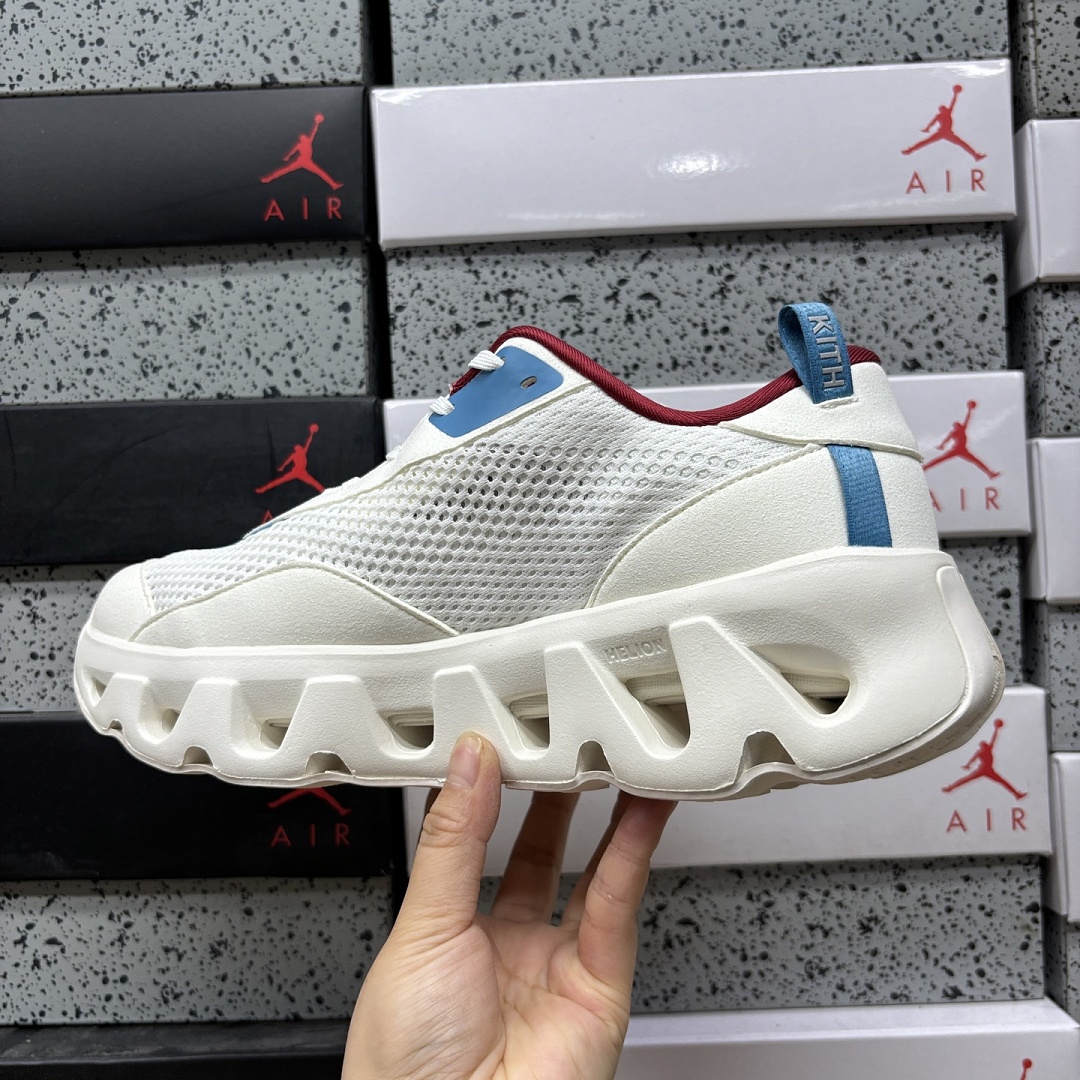 On Running K-Tech 2 Kith White Real Teal - Image 8