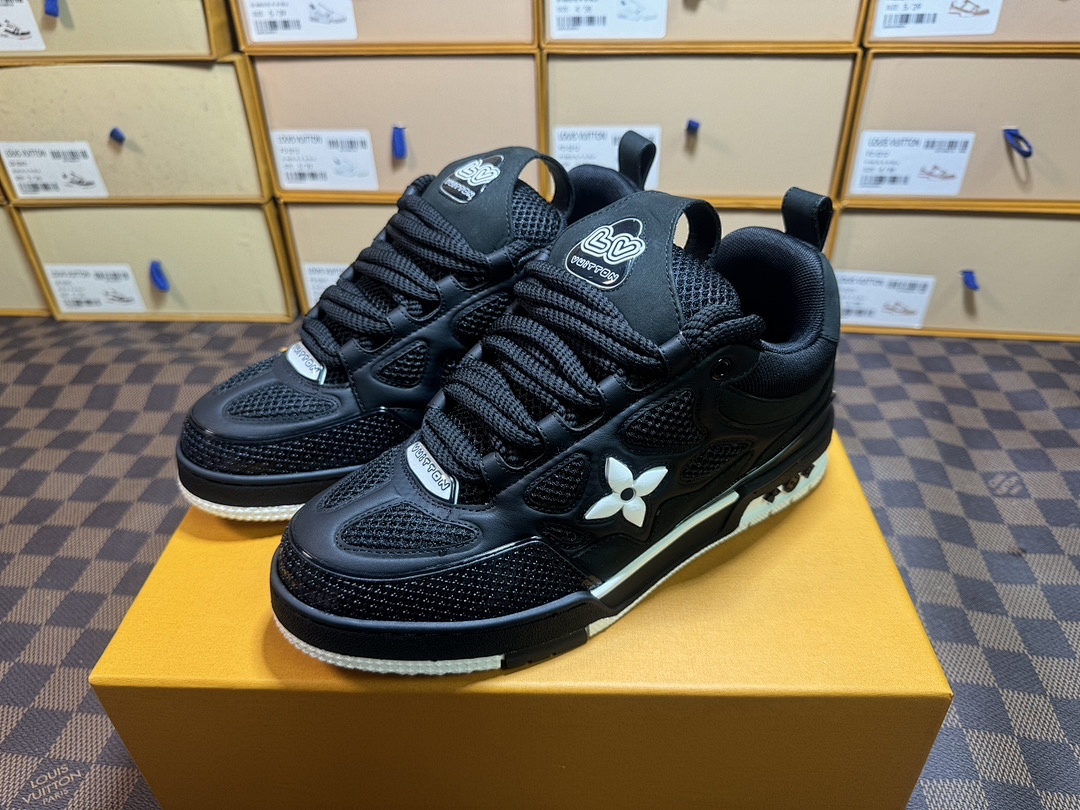 Louis Vuitton LV SkateBlack Sports Shoes - Image 8
