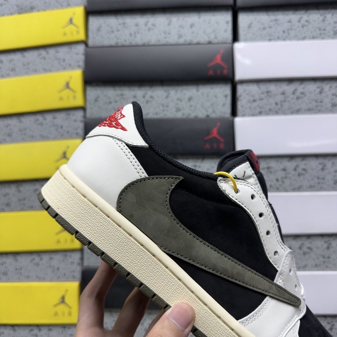 Nike Jordan 1 Retro Low OG SP Travis Scott (Olive) - Image 8