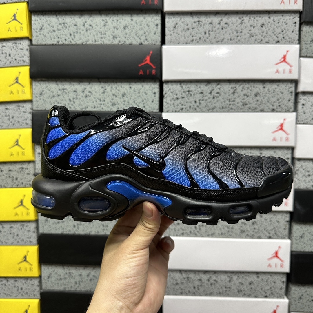 Nike Air Max Plus Black Blue Crystal - Image 3