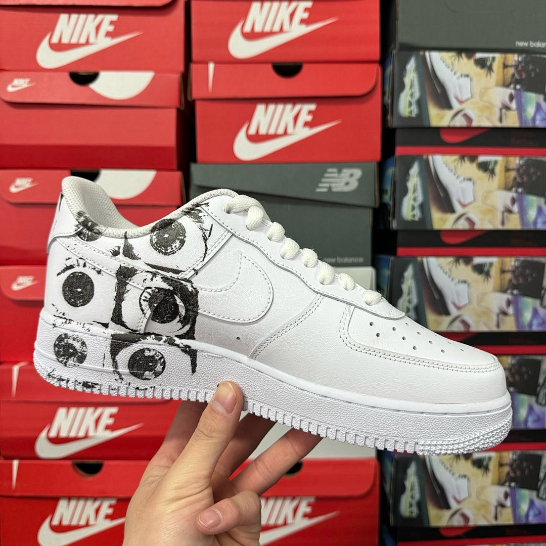 Nike Air Force 1 Low Supreme Comme Des Garcons Shirt - Image 3