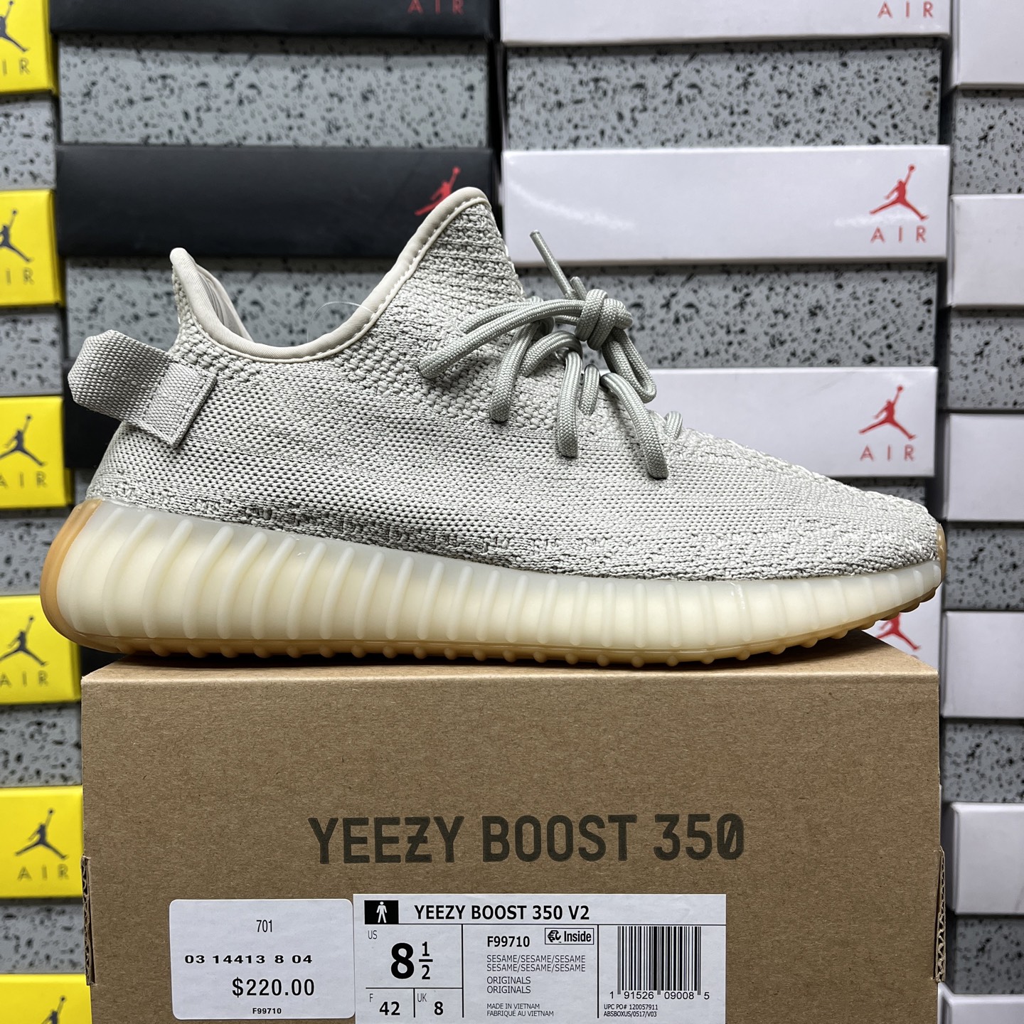 Adidas Yeezy Boost 350 V2 Sesame - Image 10