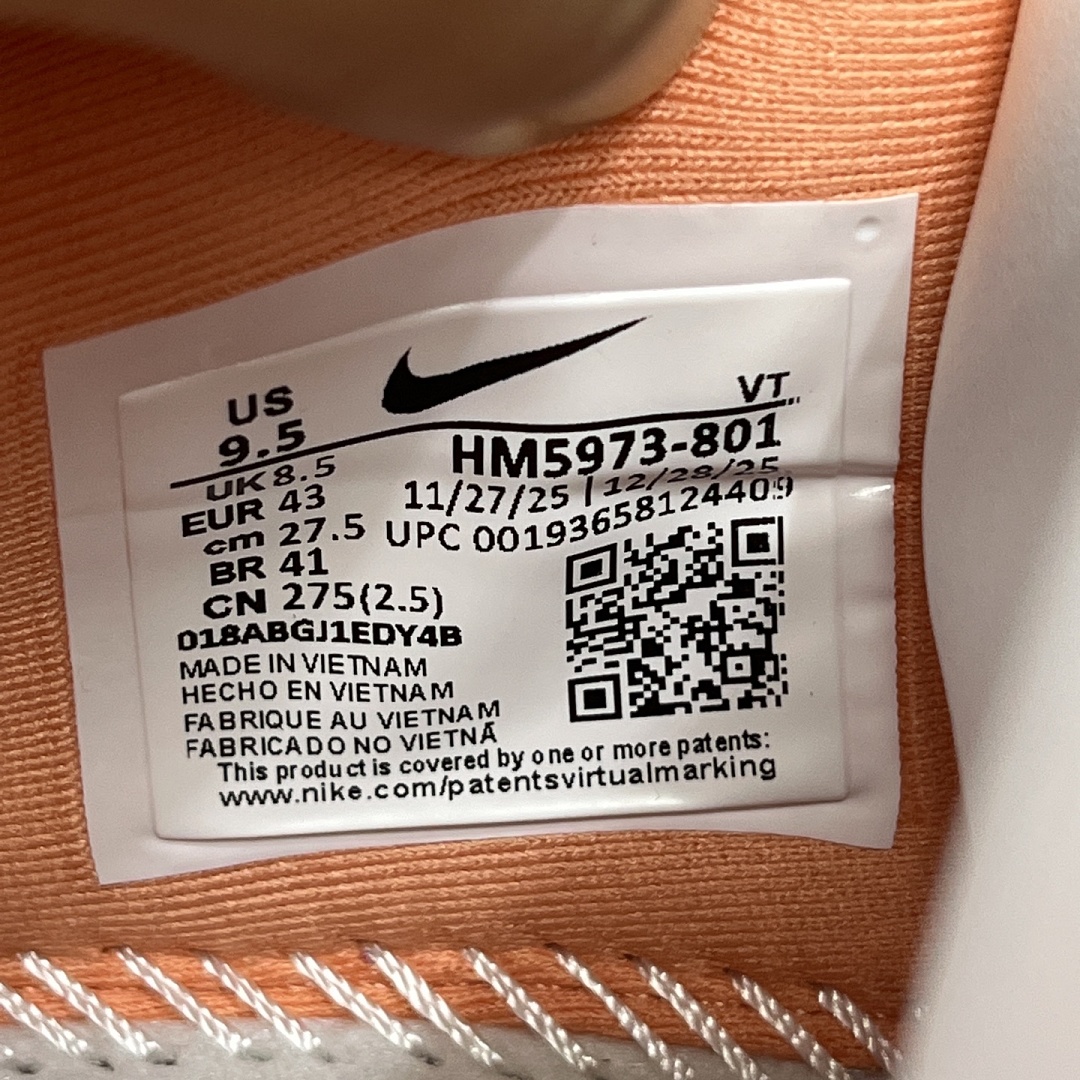 Nike Vomero Premium Tangerine Tint Pink Foam Tattoo - Image 6