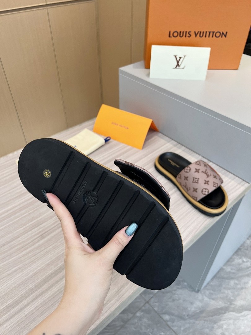 Louis Vuitton Velcro Slippers - Image 4