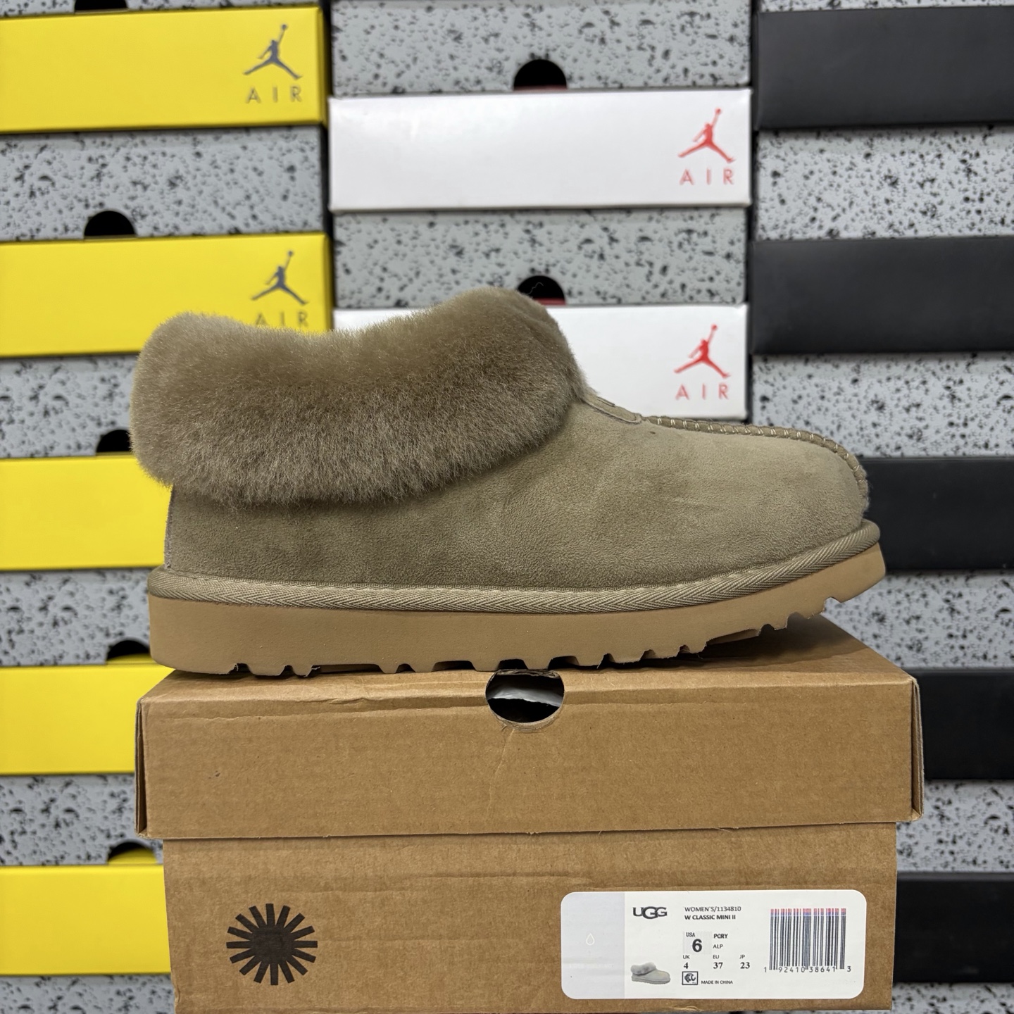 UGG Tazz Thin Sole Loafers Antelope Brown -4810 - Image 10