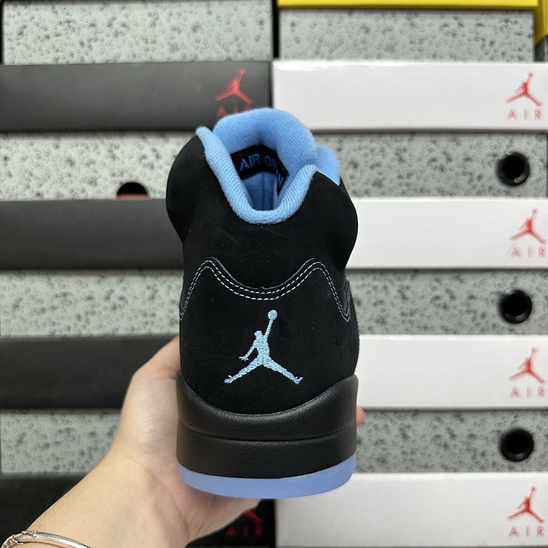 Nike Black University Blue 5 New (Silver) - Image 2