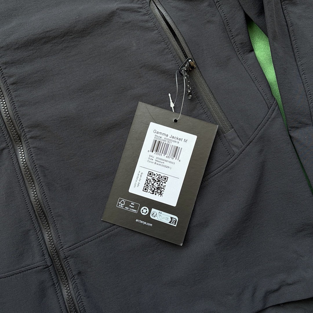 Arc'teryx Gamma MX Jacket Stand Collar (Black Gama) - Image 9