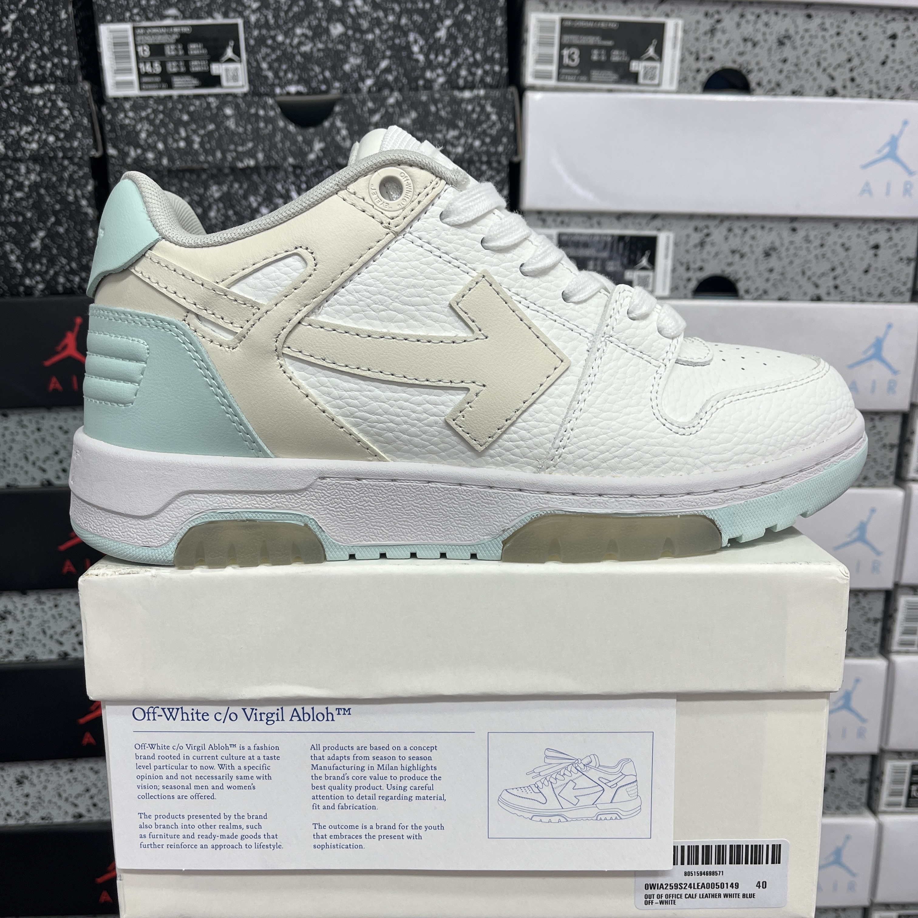 Off-White Out Of Office OOO Low Tops - Image 11