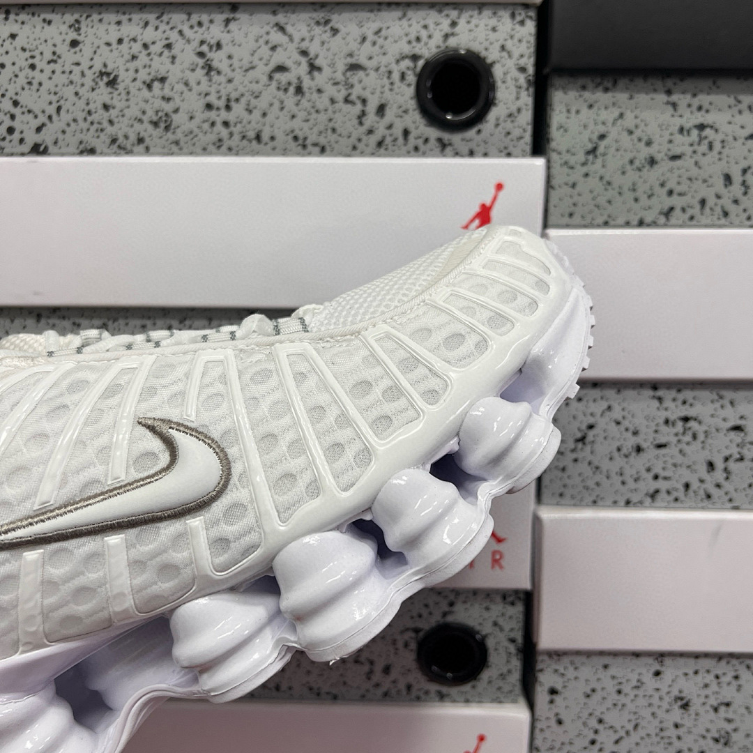 Nike Shox TL (White Metallic Silver) - Image 3