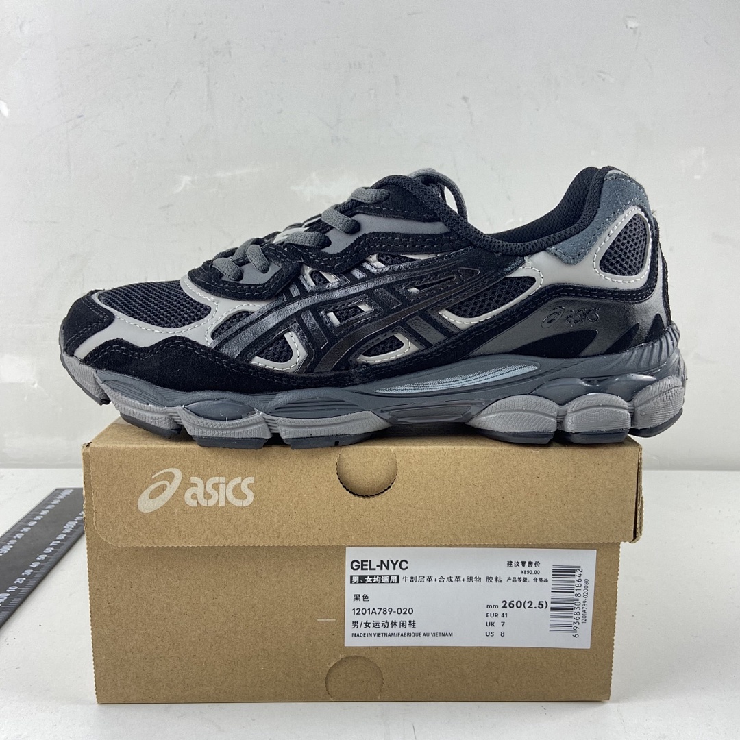 ASICS Gel-NYC Graphite Grey Black NYC - Image 5