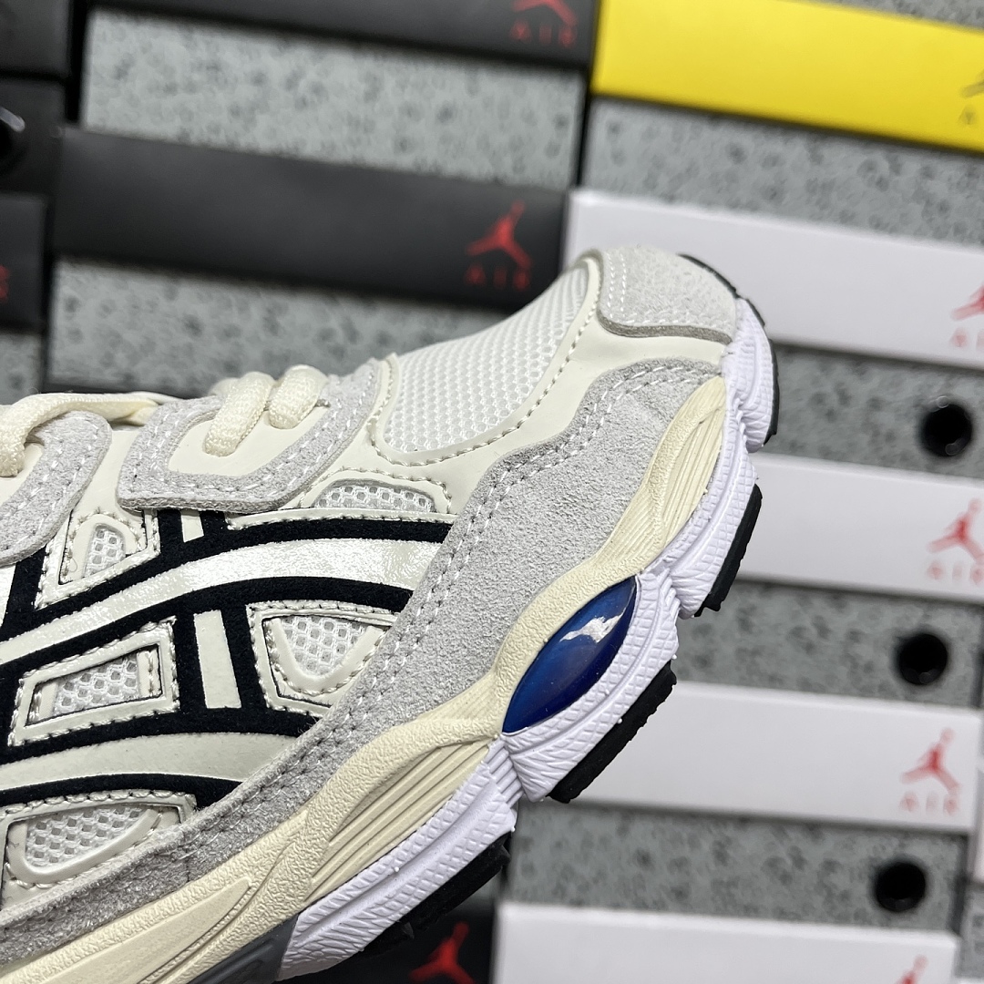 ASICS Gel-NYC White Grey Midnight - Image 8