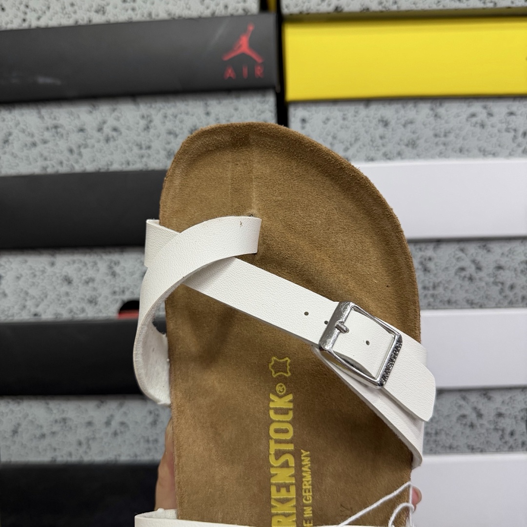 Birkenstock Birken Arizona Birkibuc Double Buckle Flip Flops - Image 7
