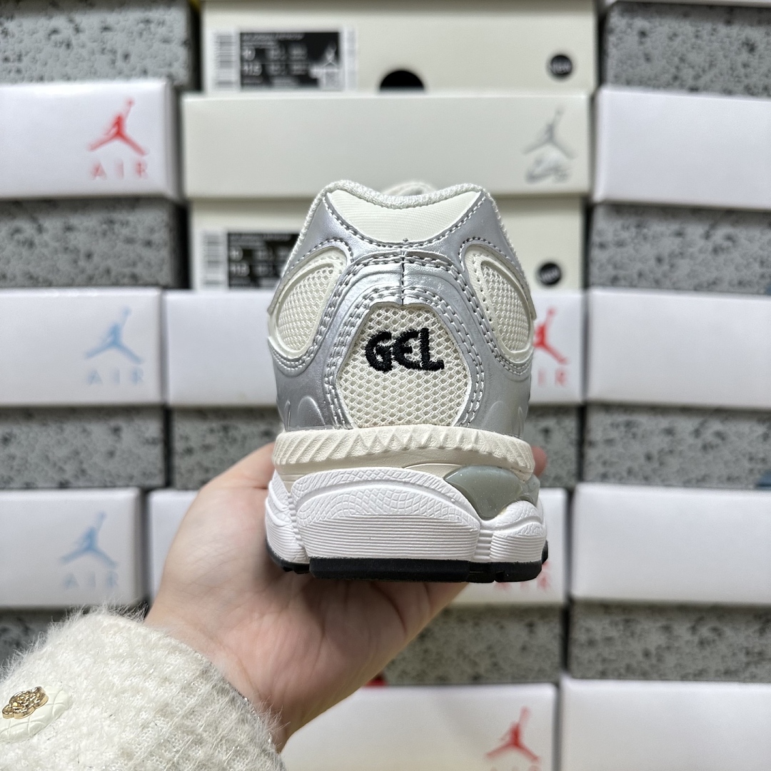 ASICS Gel-NYC Cream Pure Silver 1203A805-101 - Image 6