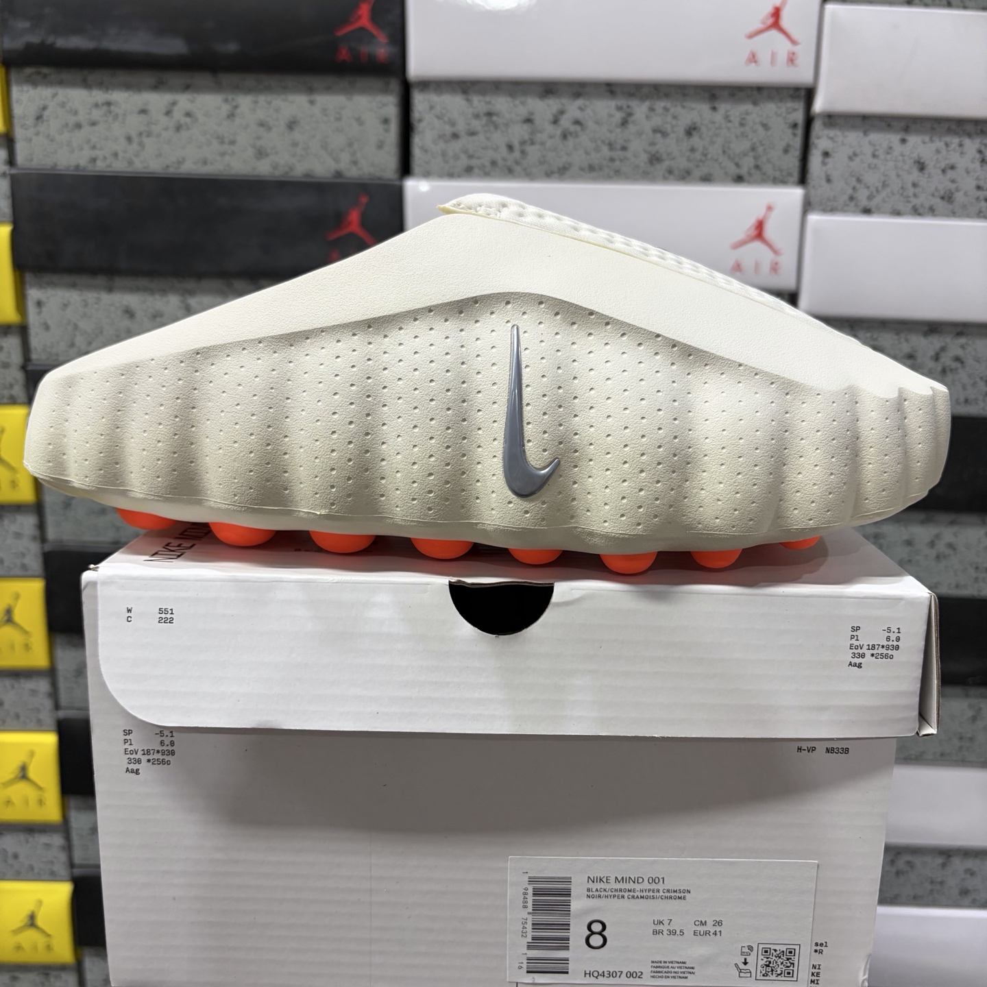 Nike Mind 001 Slide Light Bone HQ4307-002 - Image 10