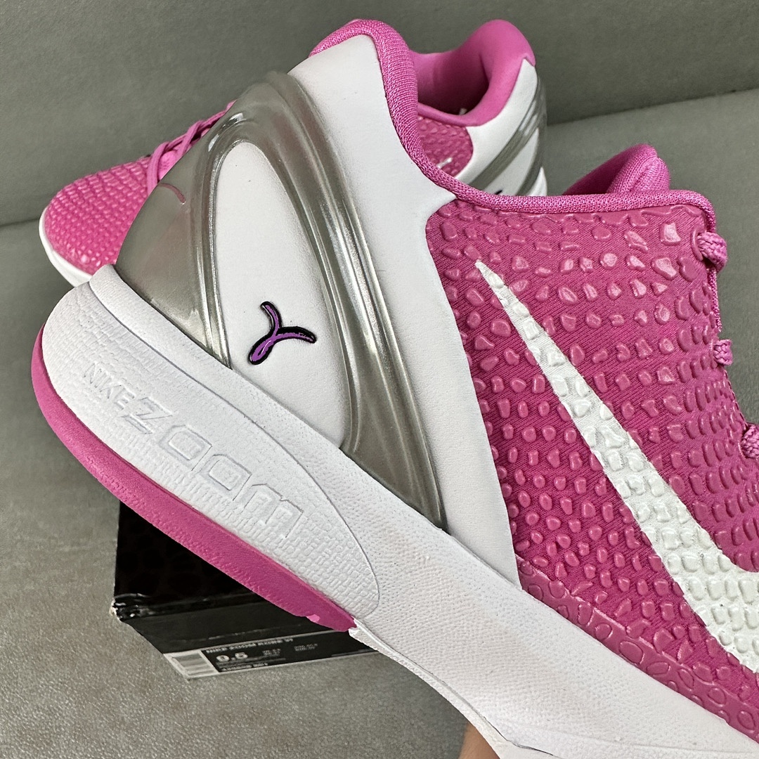 Nike Kobe 6 Kay Yow Think Pink ZK6 Breast Cancer - Image 7