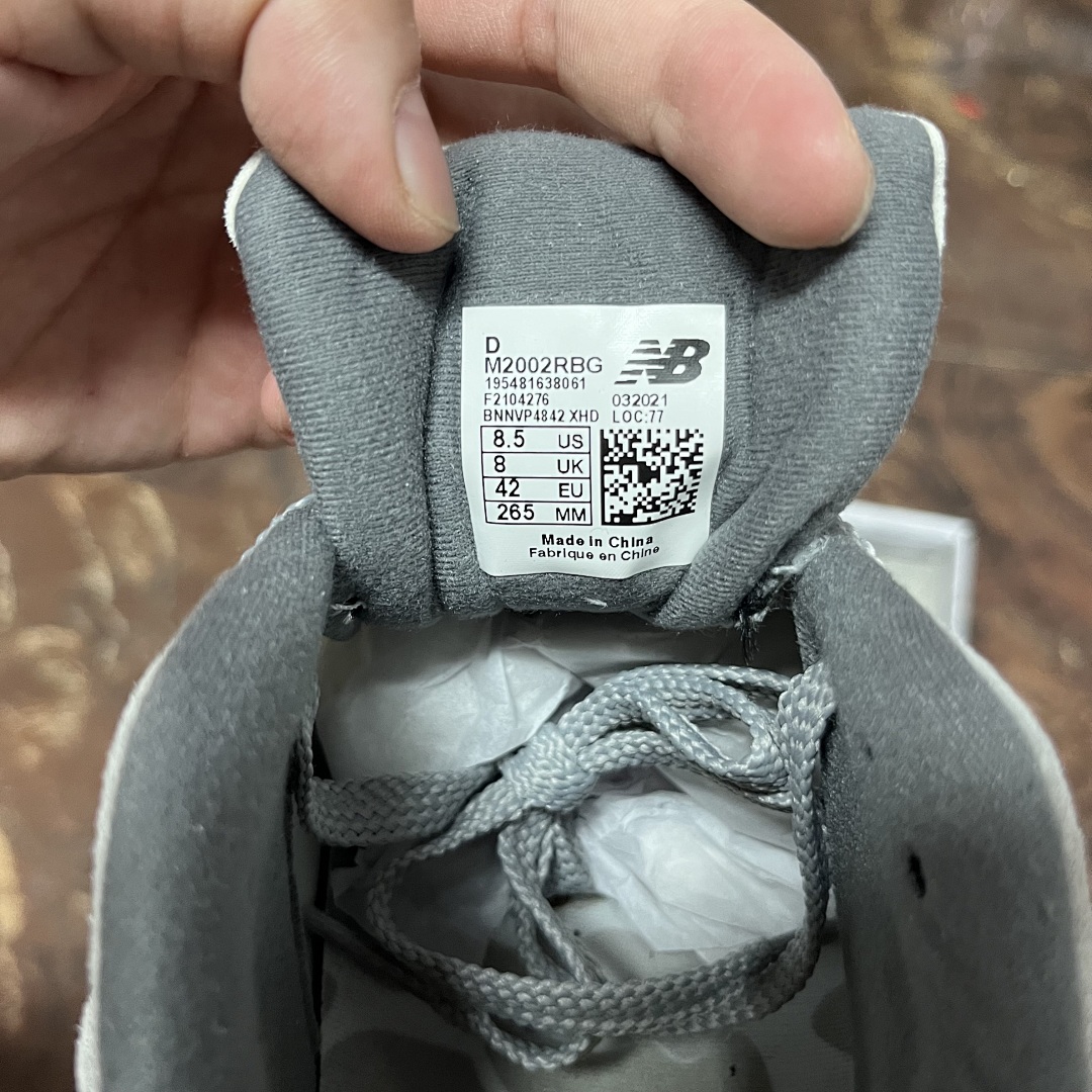 New Balance 2002R BAPE (Grey) - Image 3