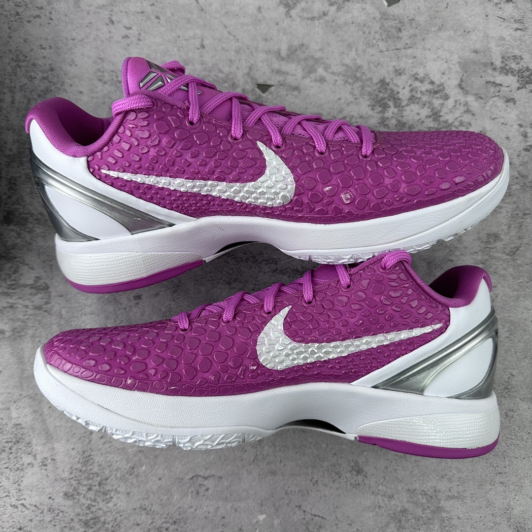 Nike Kobe 6 Protro Kay Yow Think Pink ZK6 New Breast Cancer (White) - Image 8