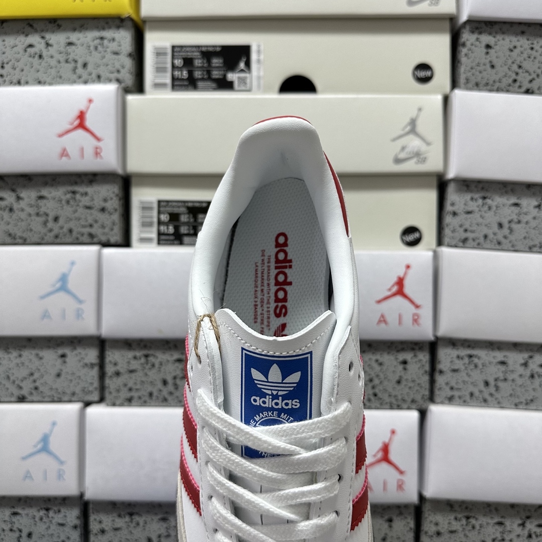Adidas Samba OG White Better Scarlet IG1025 - Image 6