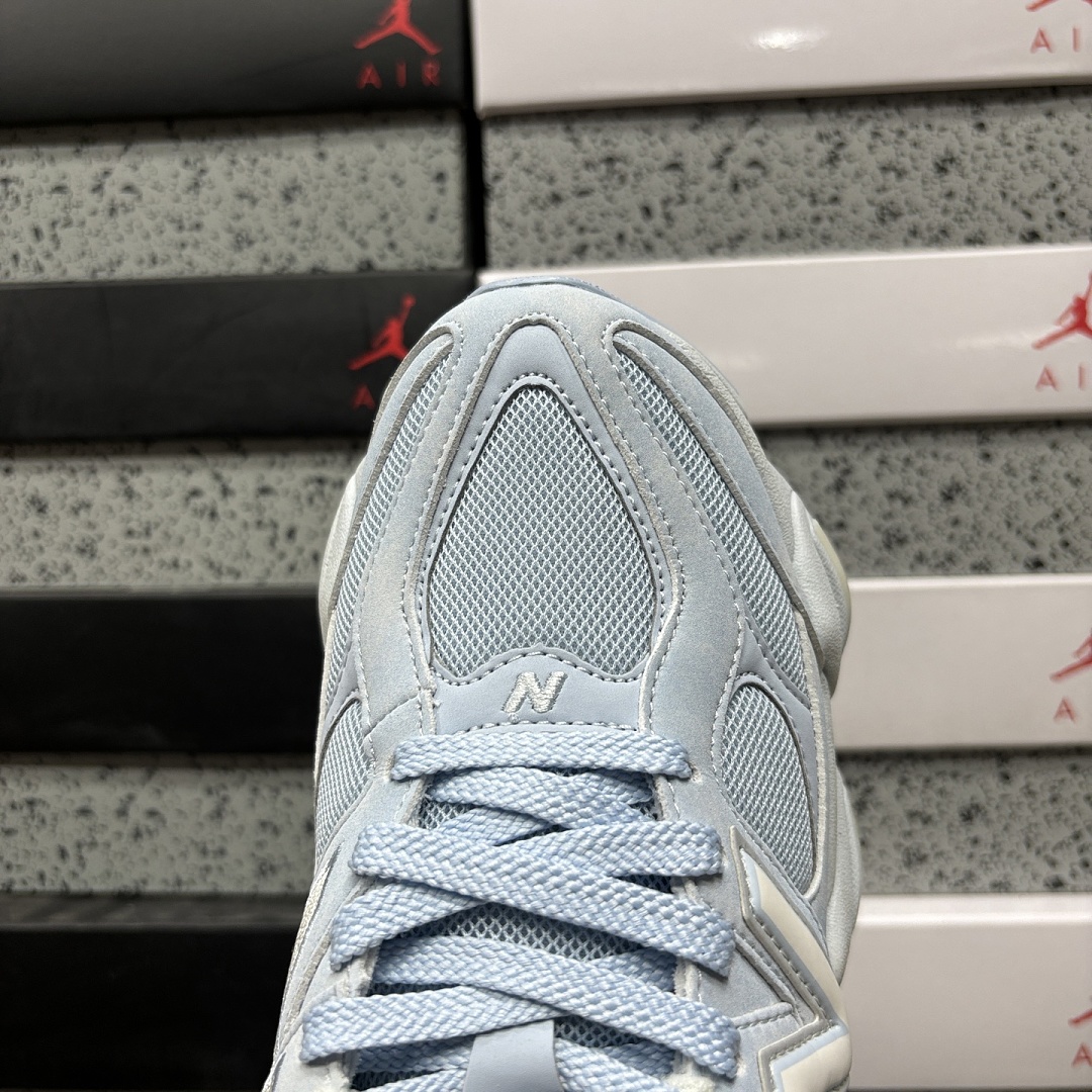 New Balance 9060 Sea Salt Oxford (Blue) - Image 3