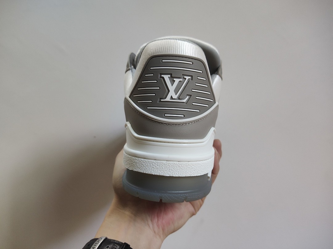 Louis Vuitton LV Trainer (Grey White) - Image 5