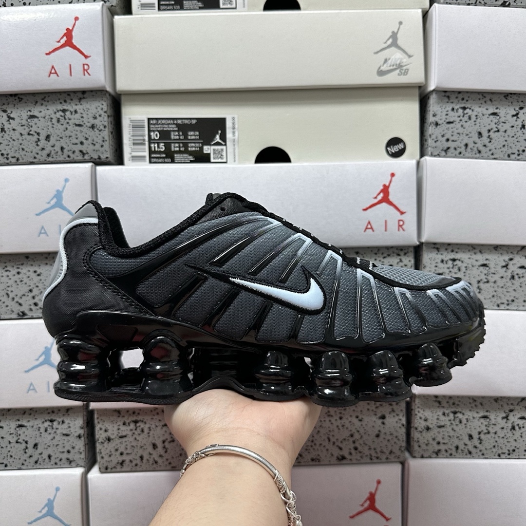 Nike Shox TL Black Celestine (Blue) - Image 10