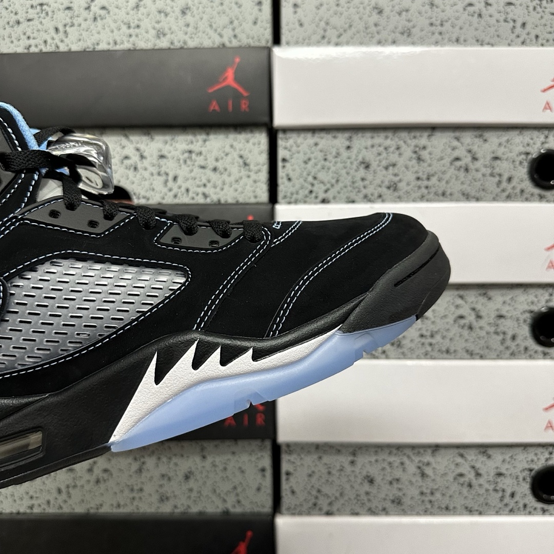 Nike Black University Blue 5 New (Silver) - Image 9