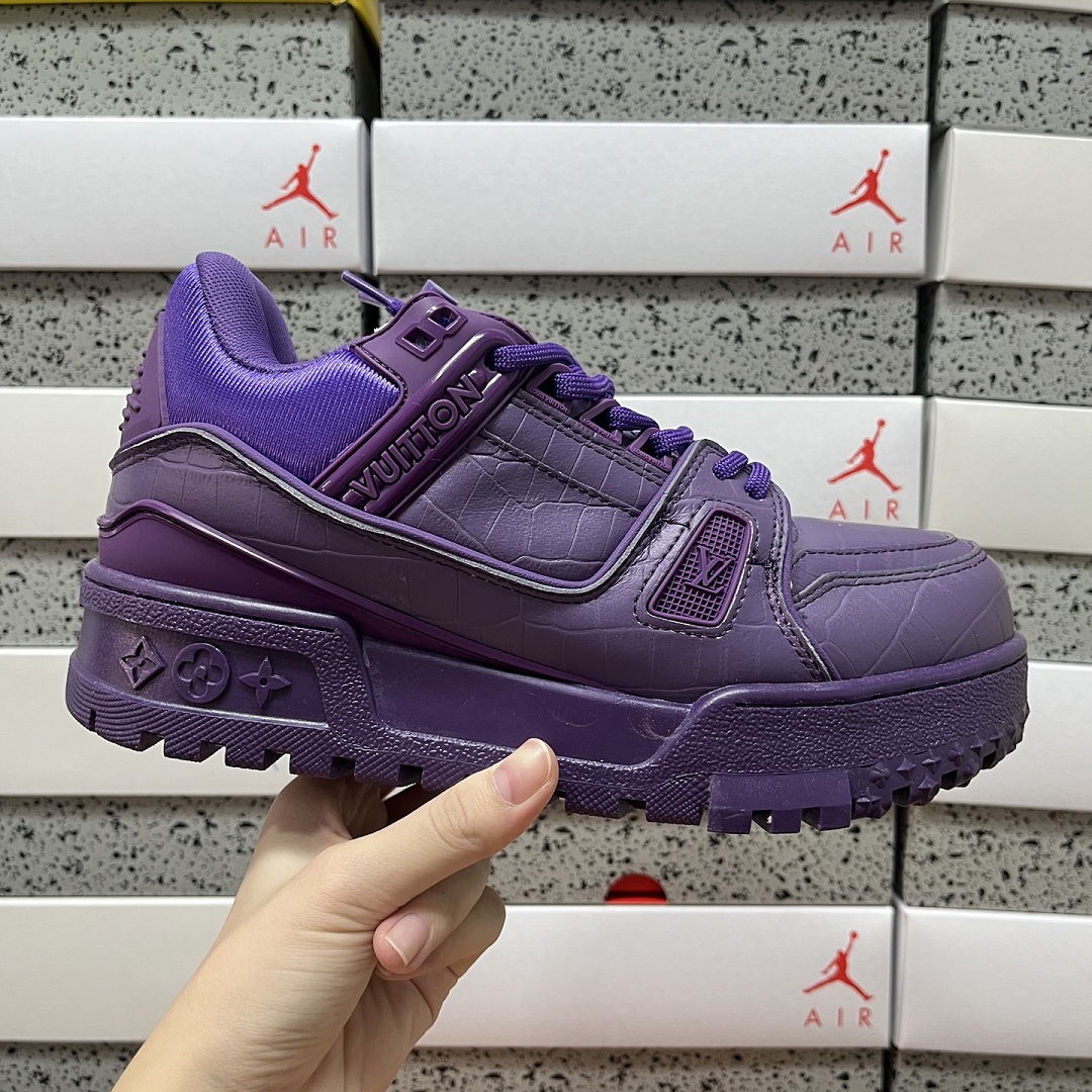 Louis Vuitton Trainer Maxi (Purple) - Image 3