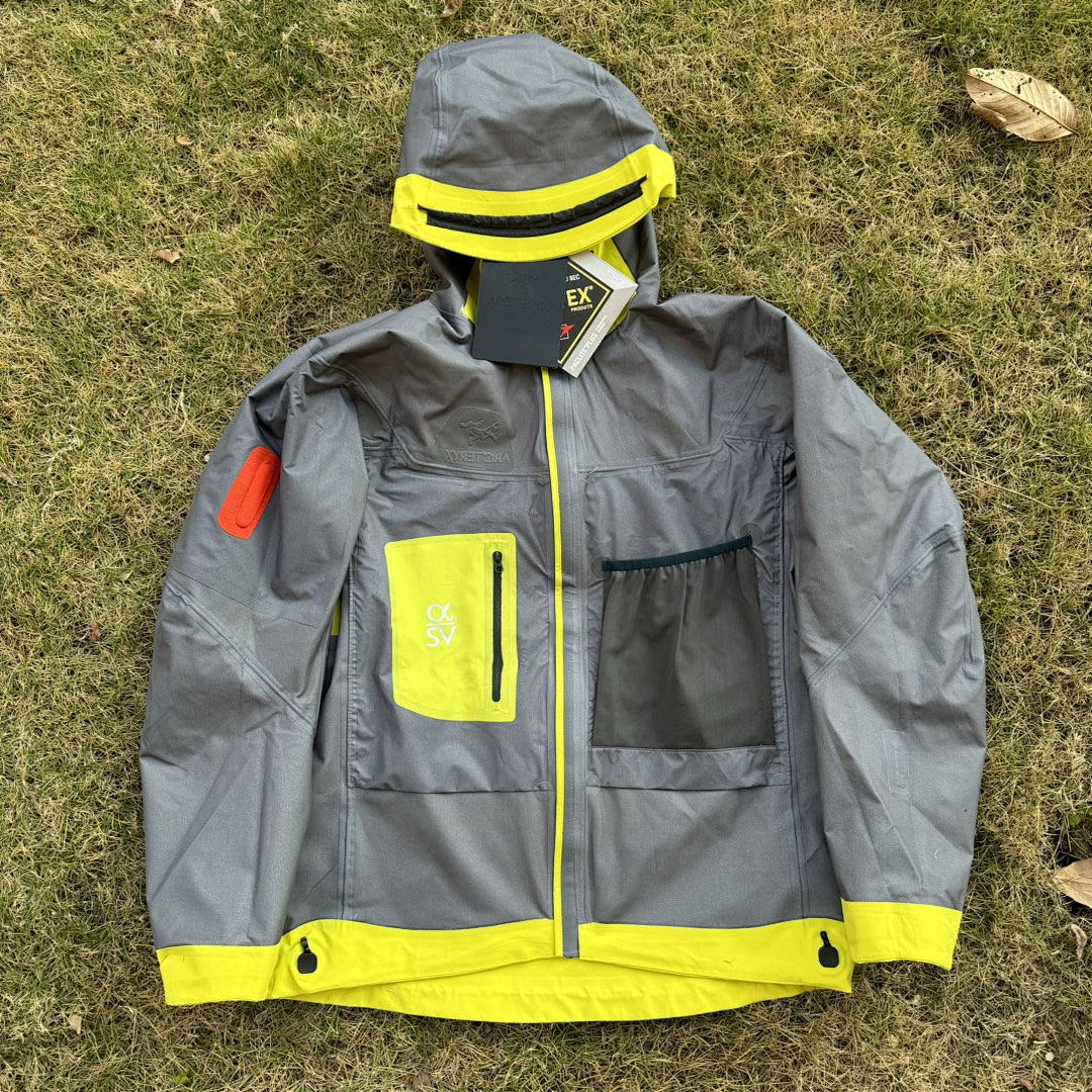 Arc'teryx Alpha Jacket 7 Panshi Gen (Green SV) - Image 4