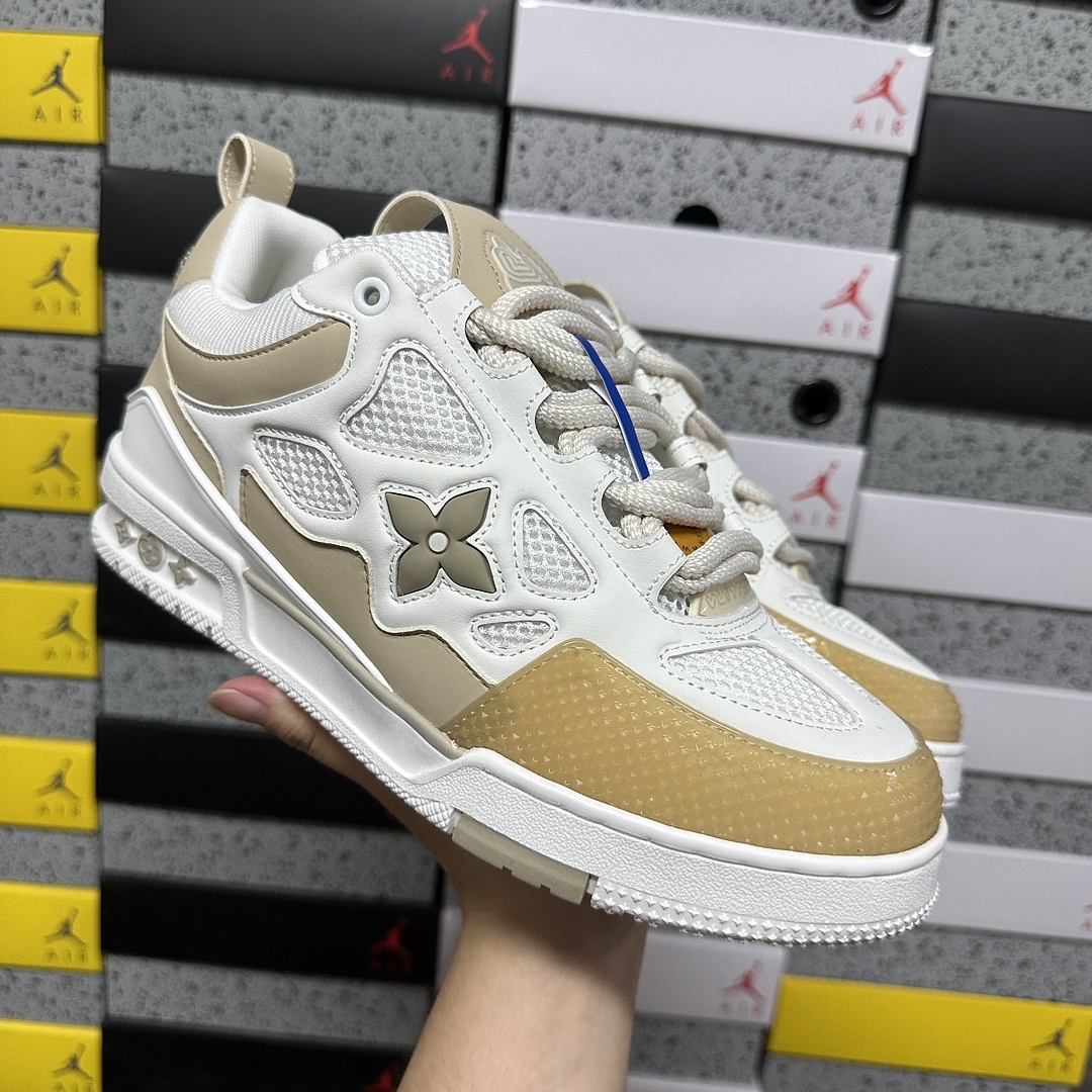 Louis Vuitton Skate Sneaker SK8 (White Brown) - Image 12