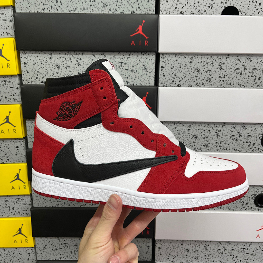 Nike Travis Scott × Air Jordan 1 "Chicago" Reverse High
