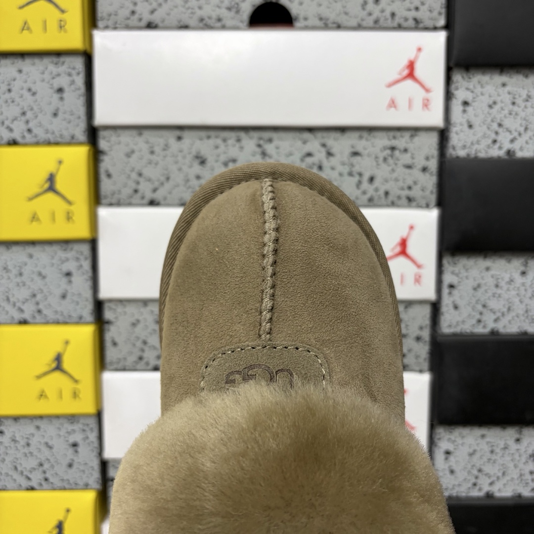 UGG Coquette Slipper Burnt Olive Thin Sole Star Brown -5125 - Image 3