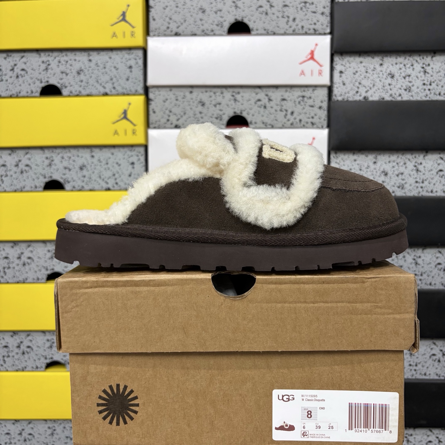 UGG Classic Half Embroidered Chocolate -5095 - Image 10