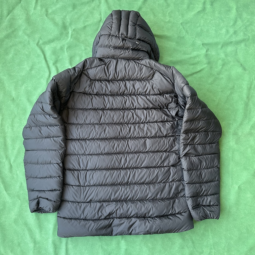 Arc'teryx Cerium LT Hoody Men's Jacket Phatasm (Black Silver) - Image 13