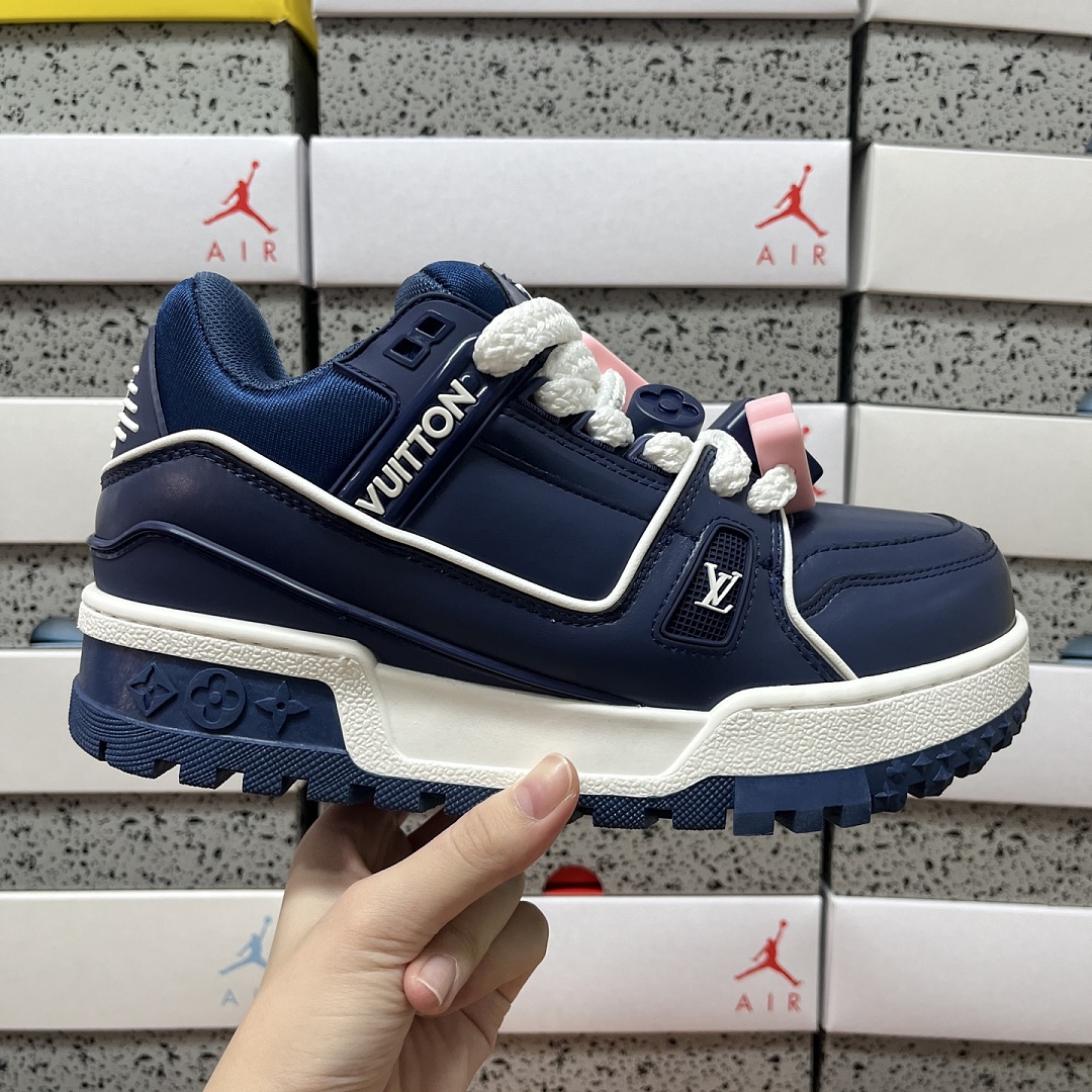 Louis Vuitton Trainer Maxi (Dark Blue) - Image 7