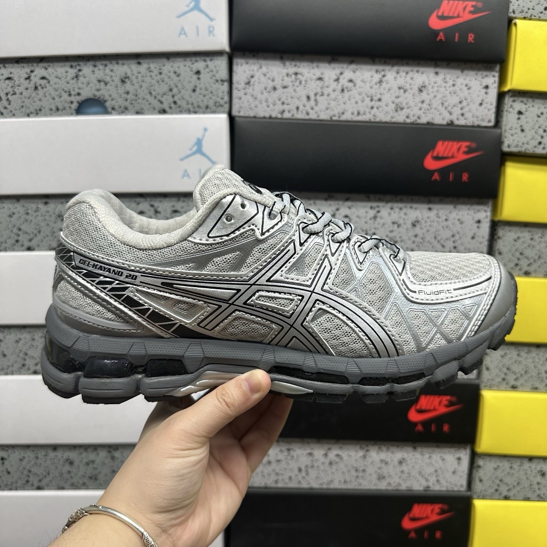 ASICS Gel-Kayano 20 Gravel (Pure Silver) - Image 9