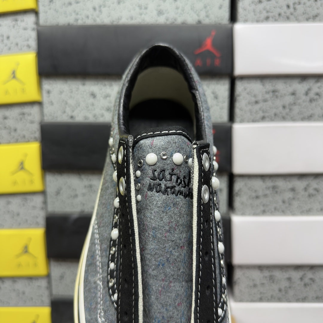 Vans Old Skool 36 Satoshi Nakamoto Pearlized Speckled Moving Blanket Grey V - Image 3