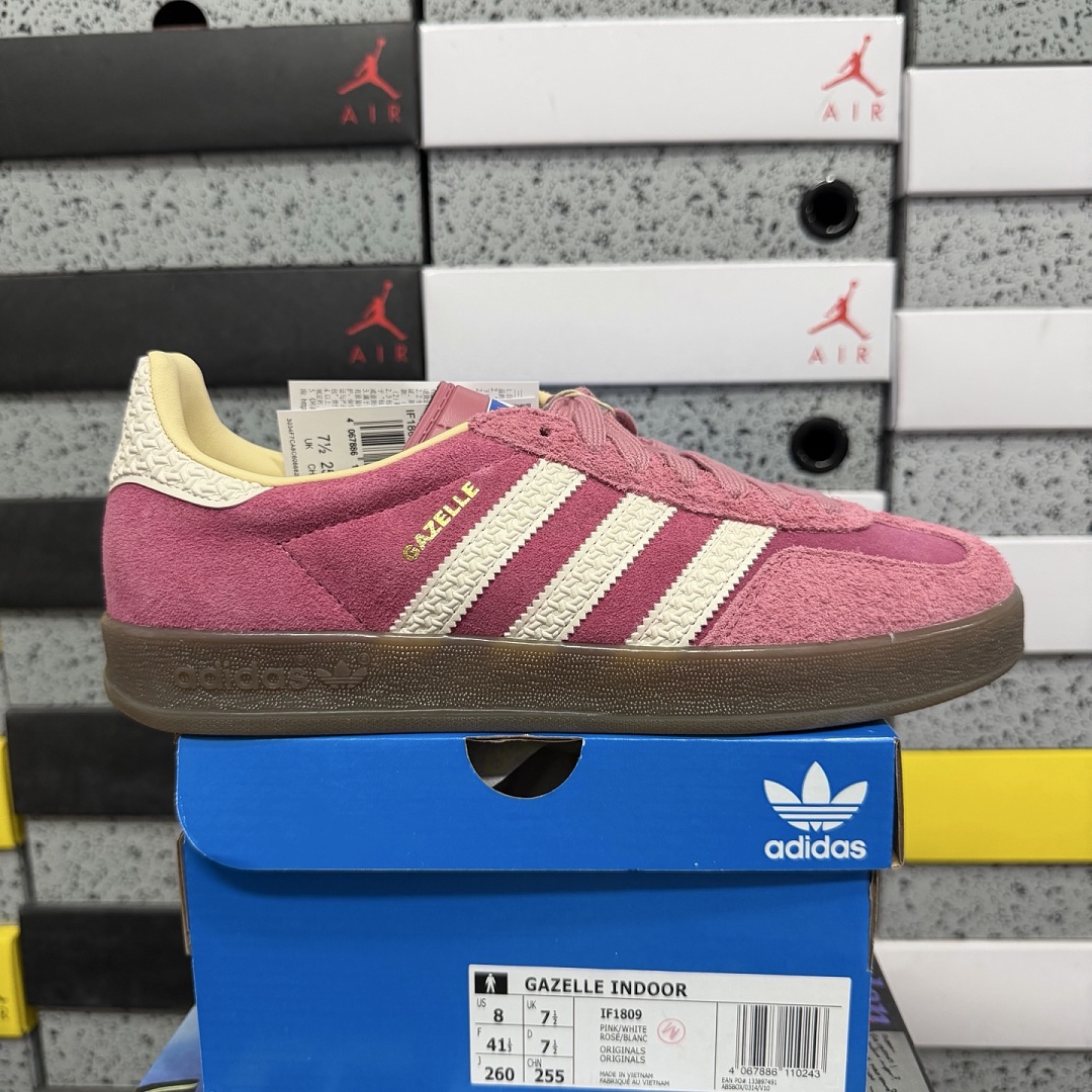 Adidas Gazelle Indoor Pink Cloud (White)