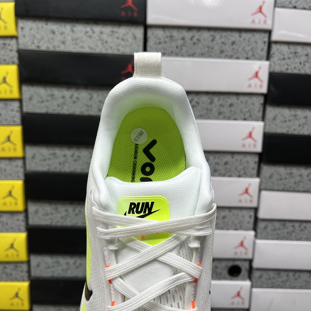Nike Vomero 18 White Barely Volt (Black) - Image 3