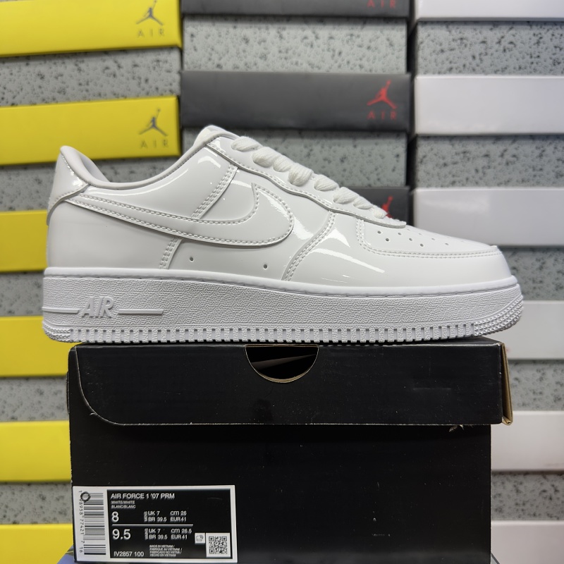 Nike Air Force 1 Low '07 Premium White Patent