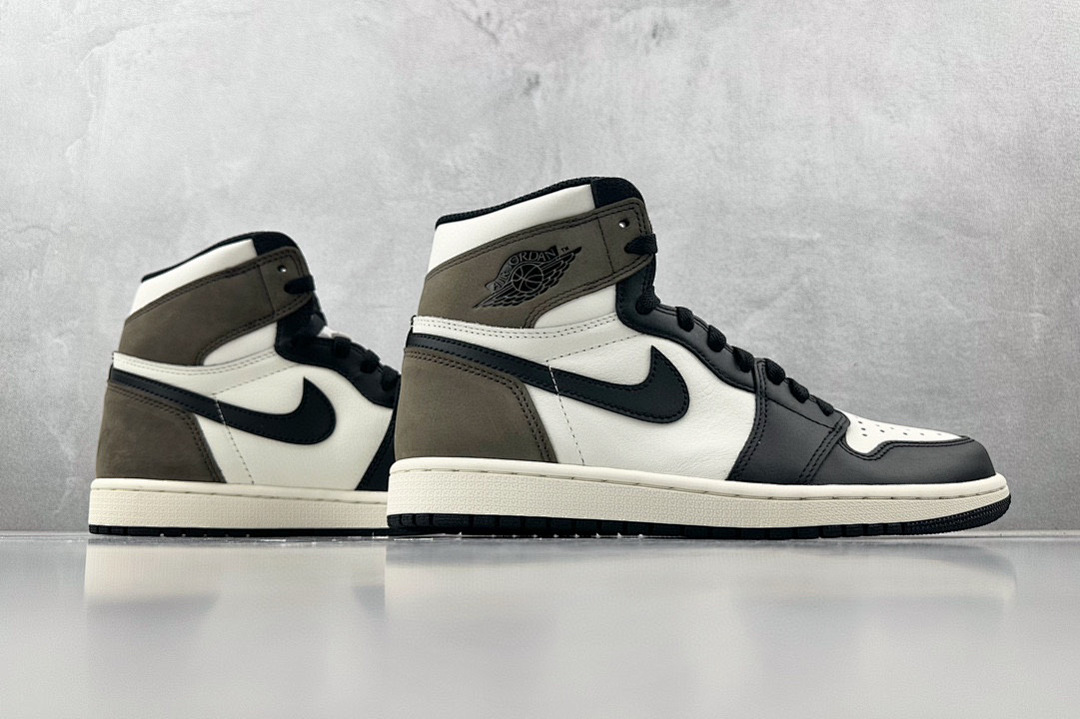 Chanel Air Jordan 1 High Retro OG ("Dark Mocha) - Image 6
